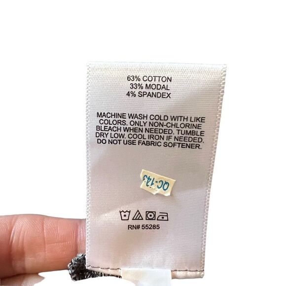 NWT! Express grey polo shirt. Size medium - Picture 9 of 13